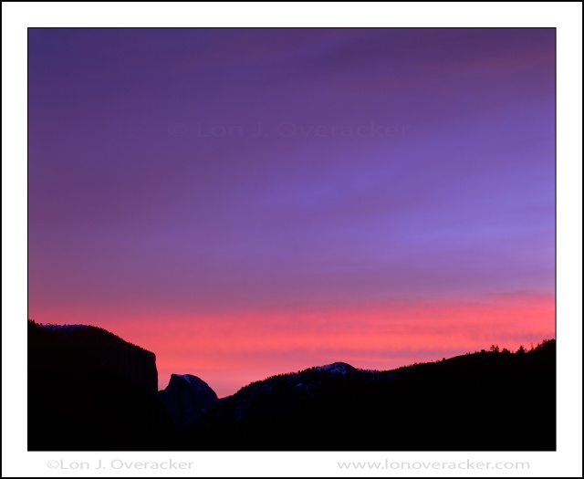 Dawn Over Yosemite